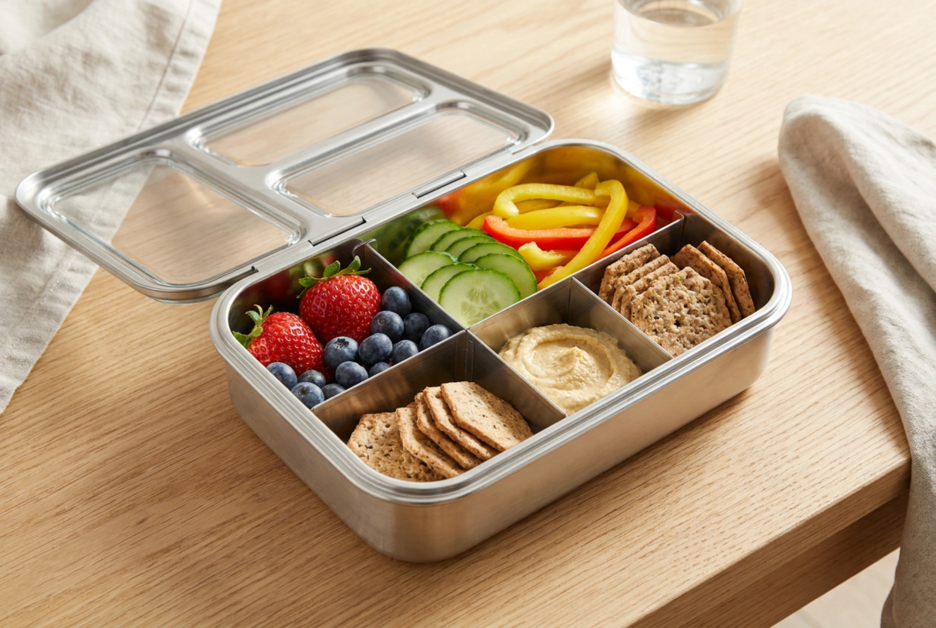 Πώς να ετοιμάζετε παιδικά lunchbox με χωρίσματα χωρίς διαρροές
