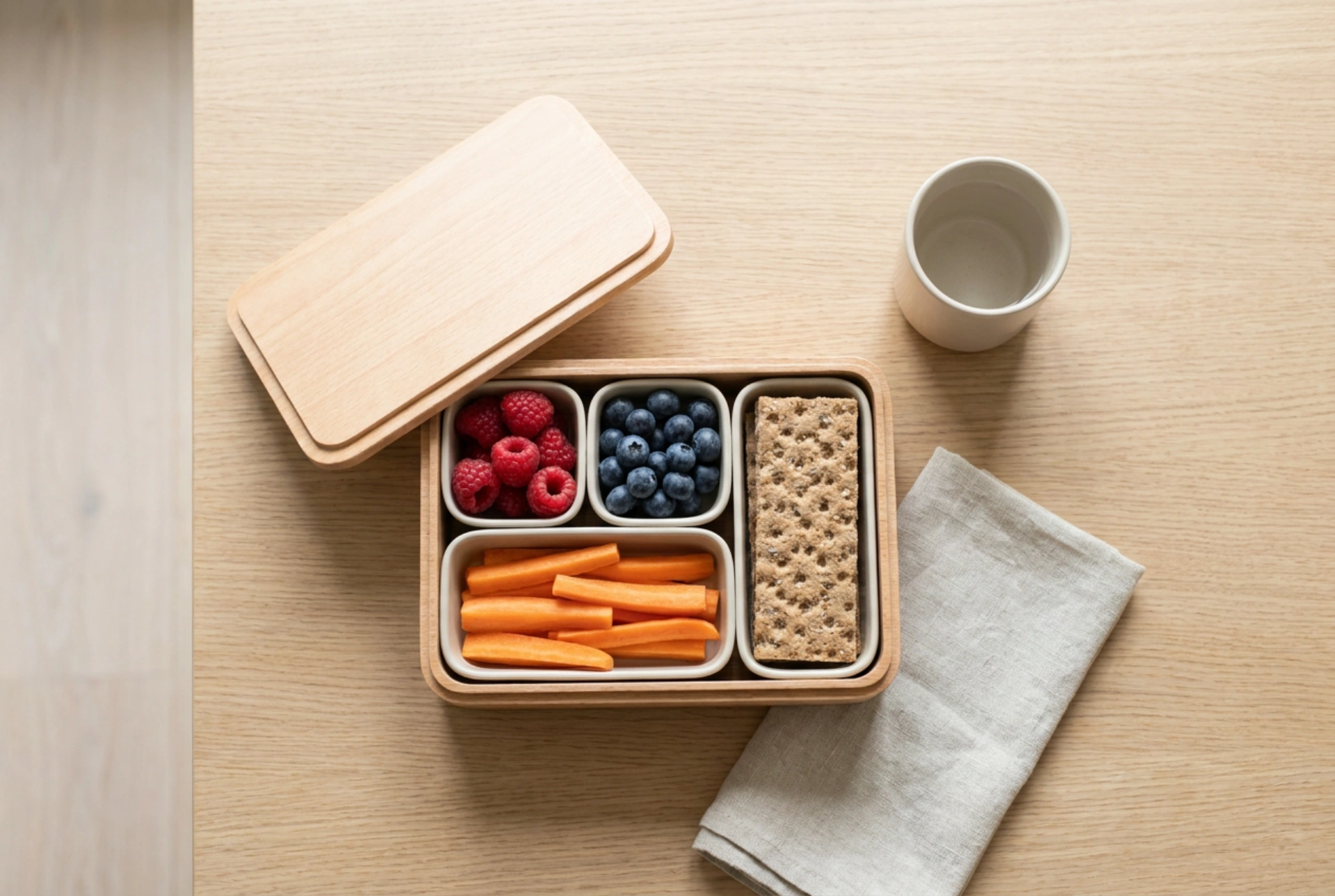Αποτελεσματική οργάνωση παιδικού lunchbox με χωρίσματα