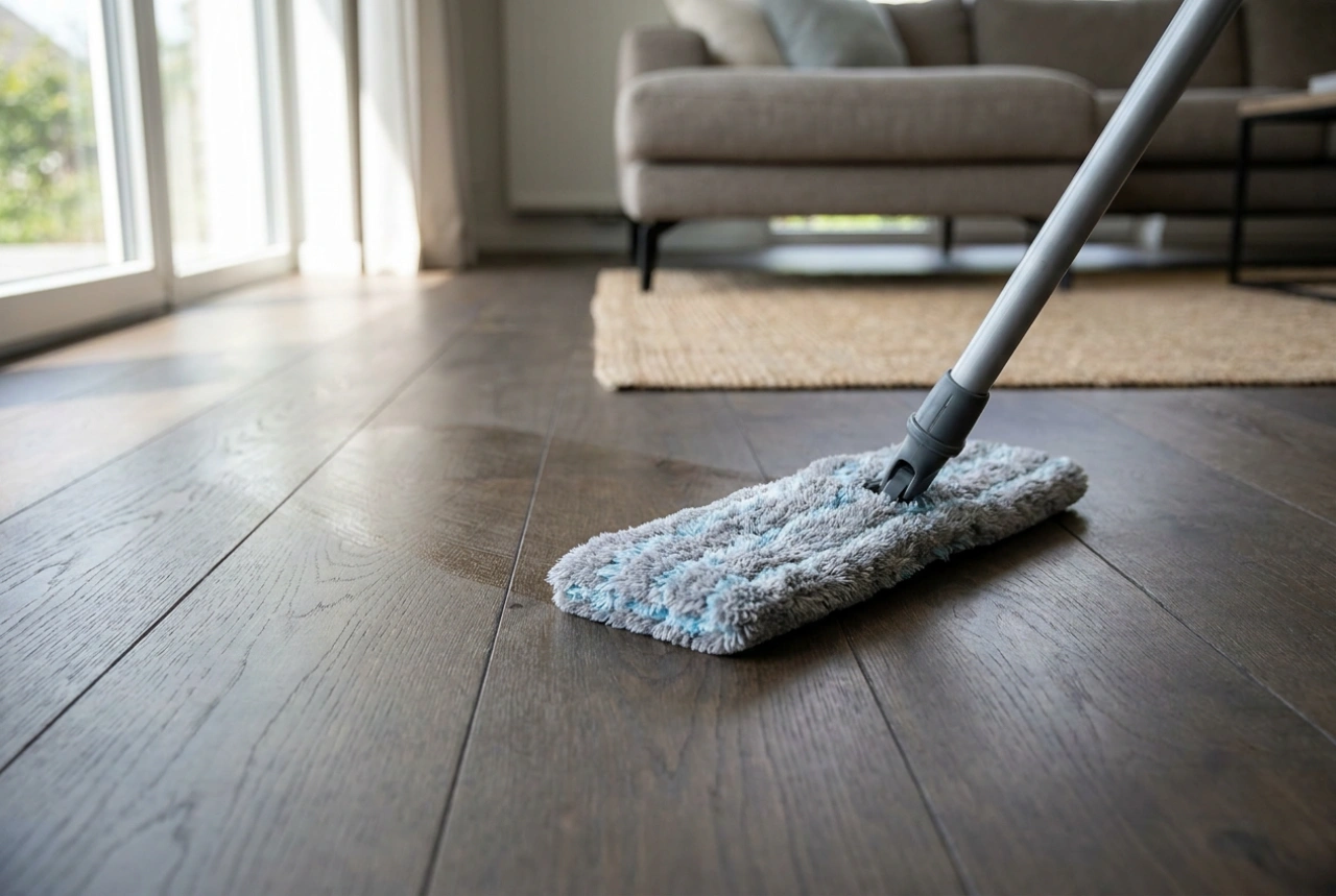 Πώς να καθαρίσετε laminate δάπεδα με σφουγγαρίστρα ατμού χωρίς να καταστρέψετε τους αρμούς