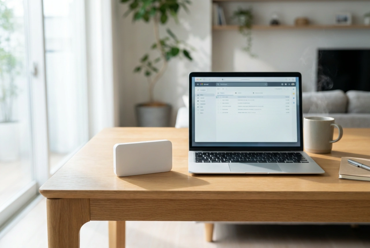 Φορητό router WiFi με κάρτα SIM για τηλεργασία και ταξίδια